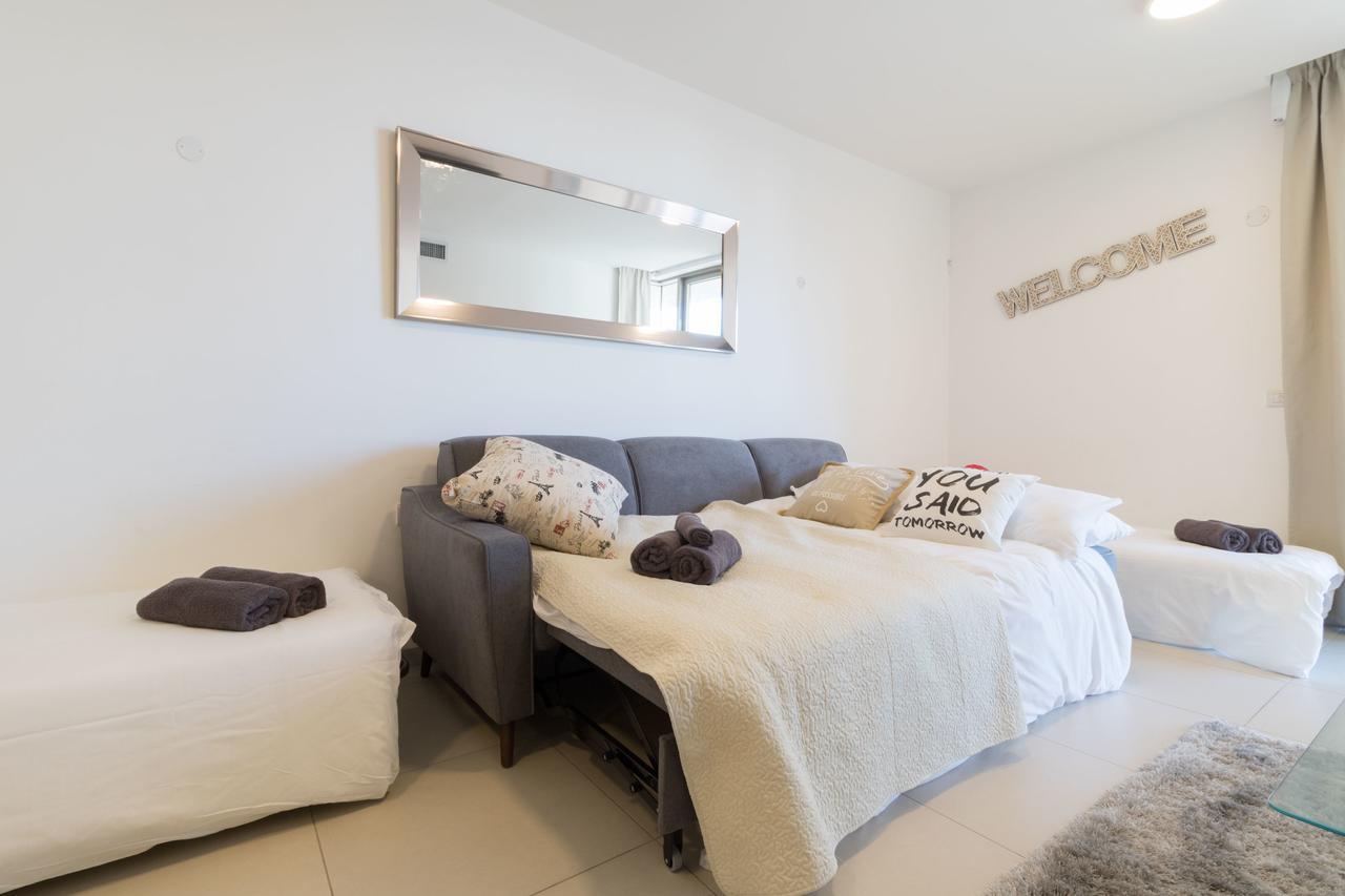 Luxury One-Bedroom Apartment/Parking In City Center Jerusalén Exterior foto